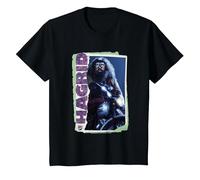 Harry Potter Rubeus Hagrid Photo Collage Camiseta, Niños, Negro, 3 años