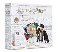 Harry Potter Scrapbooking Kit Manualidades Niños Papelería Kawaii Pegatinas Sellos Cuaderno Regalos Originales para Niños (Blanco)