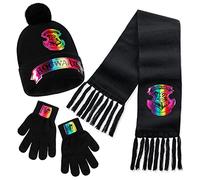 HARRY POTTER Set Bufanda, Gorro y Guantes para Niñas