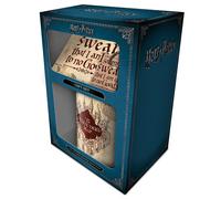 Harry Potter Set Regalo Mapa De Los Merodeadores Taza, Base Y Llavero