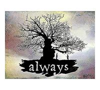 Harry Potter Siempre 60 x 80 cm Lienzo impresión, Multicolor