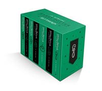 Harry Potter Slytherin Hogwarts House Editions Paperback Box Set: 1-7