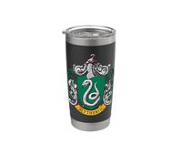 Harry Potter Slytherin House Crest Vaso térmico de acero inoxidable de doble pared