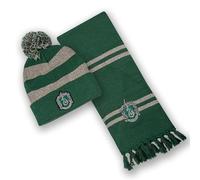 Harry Potter Slytherin - Juego de gorro y bufanda para adultos