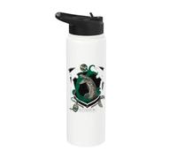 Harry Potter Slytherin Magicial Mischief Level Up Crest Stainless Steel Insulated Water Bottle