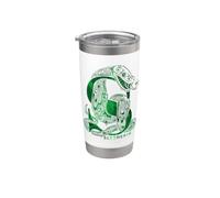 Harry Potter Slytherin S Logo Vaso térmico de acero inoxidable de doble pared