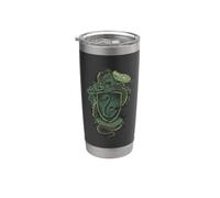 Harry Potter Slytherin Snake Crest Vaso térmico de acero inoxidable de doble pared