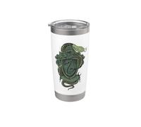 Harry Potter Slytherin Snake Crest Vaso térmico de acero inoxidable de doble pared