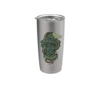 Harry Potter Slytherin Snake Crest Vaso térmico de acero inoxidable de doble pared