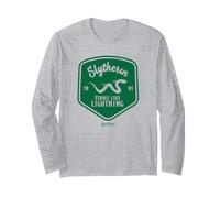 Harry Potter Slytherin Strike Like Lightning Badge Manga Larga