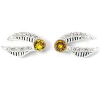 Harry Potter Snitch Dorada Mujer Pendiente Plateado En plata de primera ley