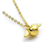 The Carat Shop – Collar Harry Potter Snitch Dorada – Unisex, aleación de zinc