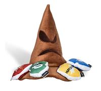 Harry Potter Sombrero de Clasificación para Mascotas | Juguete para Perros con Piezas Extraíbles de Felpa | Sombrero de Madriguera