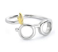 Harry Potter Stainless Steel Ring Harry Glasses Large