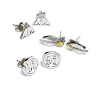 The Carat Shop Set de pendientes HARRY POTTER Symbols Mujer Plateado Aleación de zinc