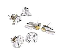 The Carat Shop Set de pendientes HARRY POTTER Symbols Mujer Plateado Aleación de zinc