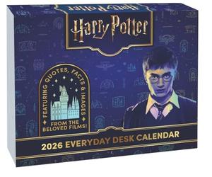 Harry Potter Tagesabreißkalender 2026: Magischer Kalender für jeden Tag mit Zitaten, Bildern und spannenden Details aus der Filmreihe. Tischkalender für Harry Potter-Fans. Auch zum Aufhängen