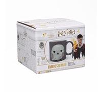Taza Hedwig Hogwarts Is My Home Kawaii Harry Potter Con Relieve Cerámica 350 ml