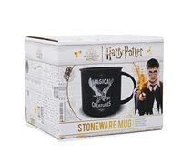 Harry Potter Taza mágica de 430 ml, taza de trabajo para adultos, taza esmaltada