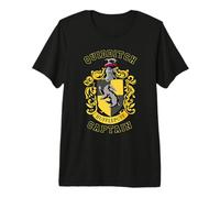 Harry Potter Team Captain Hufflepuff Camiseta Premium