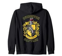 Harry Potter Team Captain Hufflepuff Sudadera con Capucha
