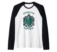 Harry Potter Team Captain Slytherin Camiseta Manga Raglan
