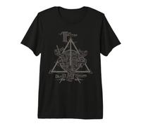 Harry Potter Three Brothers Deathly Hallows Camiseta Premium