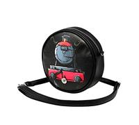 Harry Potter Train-Bolso Redondo, Negro, 18.5 x 18.5 cm