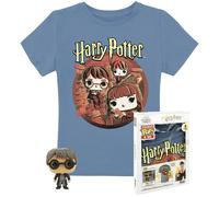 Funko Pop Harry Potter con Camiseta Edición Limitada del Trío - Talla S