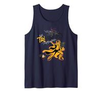Harry Potter Triwizard Potter Camiseta sin Mangas, Hombre, Azul Marino, XXL