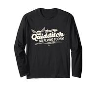 Harry Potter Try Quidditch Go Flying Today Manga Larga
