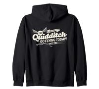 Harry Potter Try Quidditch Go Flying Today Sudadera con Capucha