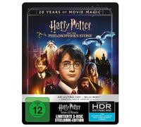 Harry Potter und der Stein der Weisen + Magical Movie Modus (Steelbook) (4K Ultra HD) [Alemania] [Blu-ray]