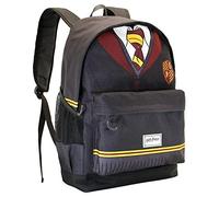 Harry Potter Uniform-Mochila ECO 2.0, Negro, 32 x 44 cm, Capacidad 22.5 L