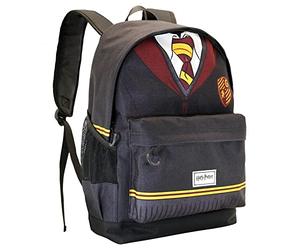Harry Potter Uniform-Mochila Eco 2.0, Negro, 32 x 44 cm, Capacidad 22.5 L