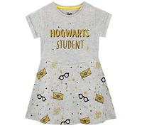 Harry Potter Vestido para niñas Hogwarts Gris 8-9 Años