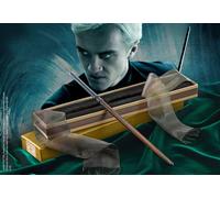 Replica the noble collection harry potter varita de draco malfoy caja olivander