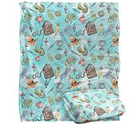 HARRY POTTER Water Color Pattern Officially Licensed Silky Touch Super Soft Throw Blanket 152 x 127 cm