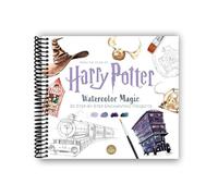 Harry Potter Watercolor Magic: 32 Step-by-Step Enchanting Projects (Harry Potter Crafts, Gifts for Harry Potter Fans) [Spiral-bound] Tugce Audoire
