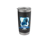 Harry Potter Watercolor Ravenclaw Crest Vaso térmico de acero inoxidable de doble pared