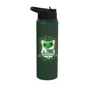 Harry Potter Watercolor Slytherin Crest Stainless Steel Insulated Water Bottle