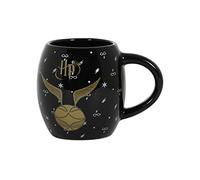 Harry Potter Wings-Taza Oval, Negro, 14 x 10.5 cm