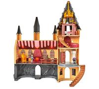 Wizarding World HARRY POTTER- - CASTILLO HARRY POTTER - Castillo Hogwarts Magical Minis con 12 Accesorios, Luces, Sonidos y Muñeca de Hermione Granger exclusiva - 6061842 - Juguetes Niños 5 Años +