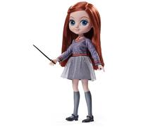 HARRY POTTER-WIZARDING WORLD - MUÑECA GINNY WEASLEY 20CM - Figura Luna Lovegood Articulada con Varita y Uniforme Hogwarts - 6065893 - Juguetes Niños 5 Años +