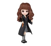 HARRY POTTER-WIZARDING WORLD - MUÑECA HERMIONE GRANGER 8 CM - Figura Hermione Articulada con Varita y Uniforme Hogwarts - 6062062 - Juguetes Niños 5 Años +