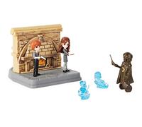 HARRY POTTER-WIZARDING WORLD - SALA DE LOS MENESTERES - Sala de los Menesteres Transformable 2 en 1 con 2 Figuras Harry Potter y 3 Accesorios -6063901- Juguetes Niños 5 Años +