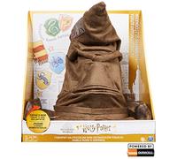 HARRY POTTER-WIZARDING WORLD - SOMBRERO SELECCIONADOR HARRY POTTER - Sombrero Mágico Interactivo Parlante- con Movimientos y 15 Frases Diferentes en 2 Idiomas - 6063719 - Juguetes Niños 5 Años +