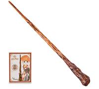 HARRY POTTER-WIZARDING WORLD - VARITA RON WEASLEY DELUXE - Auténtica Varita de Ron Weasley de 30 cm con Tarjeta de Hechizo - 6062058 - Juguetes Niños 6 Años +
