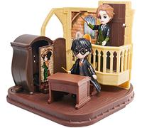 Wizarding World Harry Potter, Magical Minis Defense Against The Dark Arts Playset con 2 Figuras exclusivas, 5 Accesorios, Juguetes para niños a Partir de 6 años