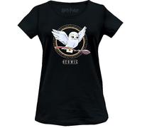 Harry Potter Wohapomts336 Camiseta, Negro, M para Mujer